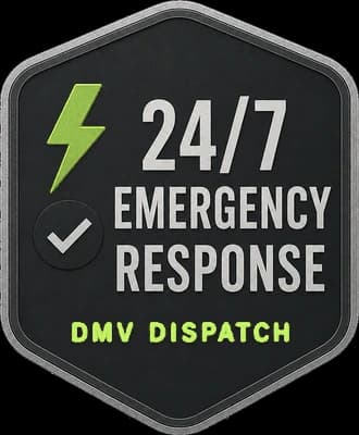 24/7 emergency response with DMV dispatch