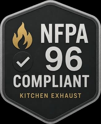 NFPA 96 compliant kitchen exhaust cleaning
