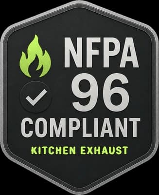 NFPA 96 compliant kitchen exhaust cleaning